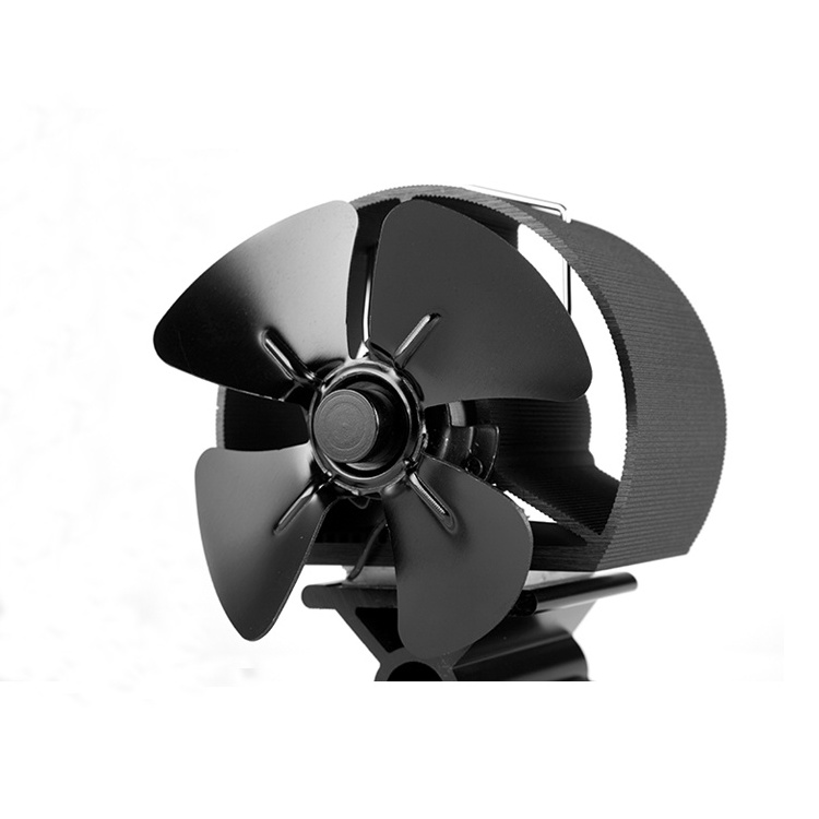 Indoor Other Home Heater Pellet Stove 4 Blades Mini Ecofan Pellet Heat Powered Stove Top Fan Fireplaces Sets Accessories