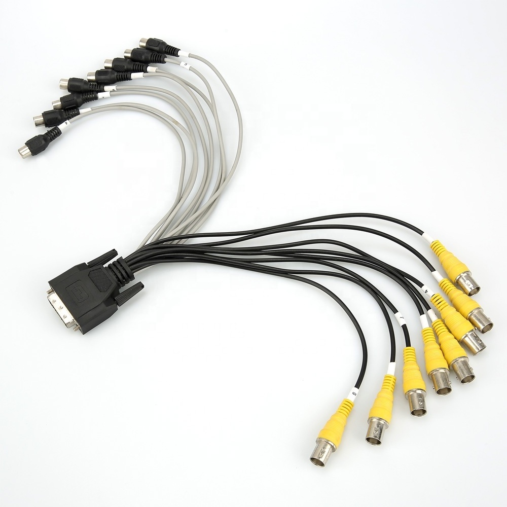 DVI 24+1-BNC to DVI cable for security monitoring cable