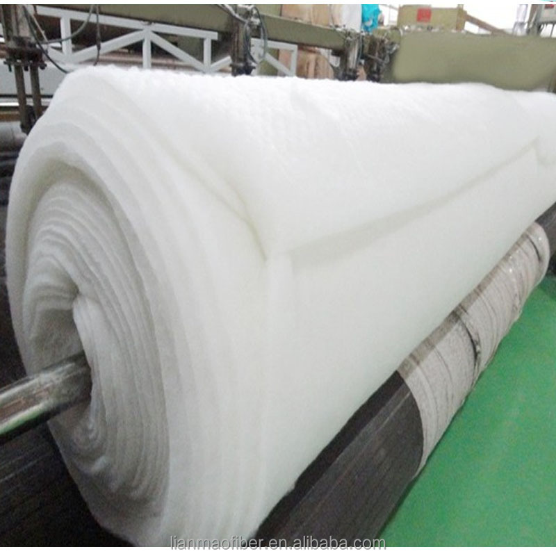 Hot sale Eco-friendly 100% polyester wadding/batting/padding for mattress