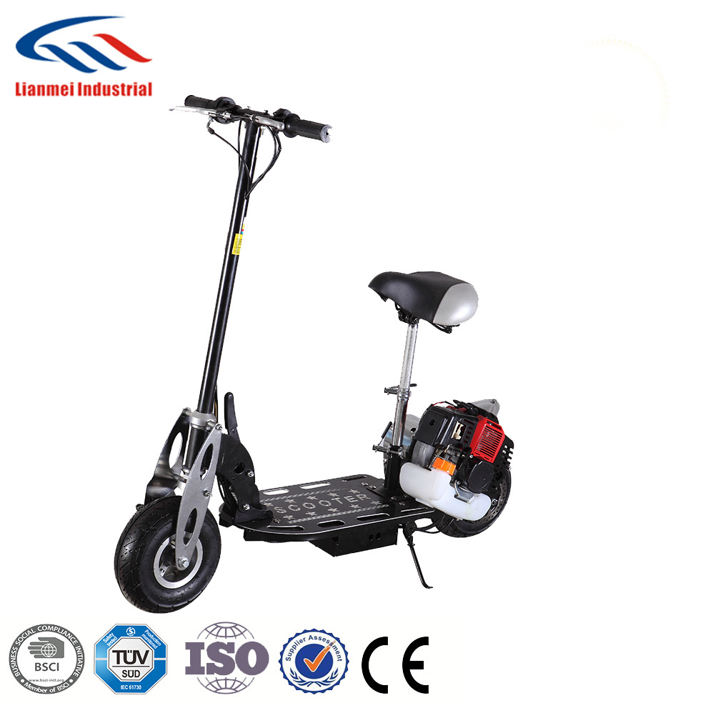 Hot sell 49cc 2 Stroke gasoline scooter 2000Wgas scooter with one seat