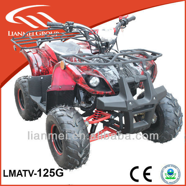 kids gas 4 wheeler four stroke quad atv 125ccwith EPA/CE LMATV-125G