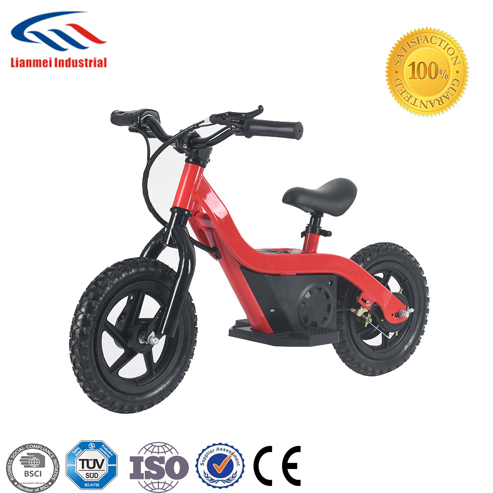 new design lianmei 12 inch kids electric balance bike for sale