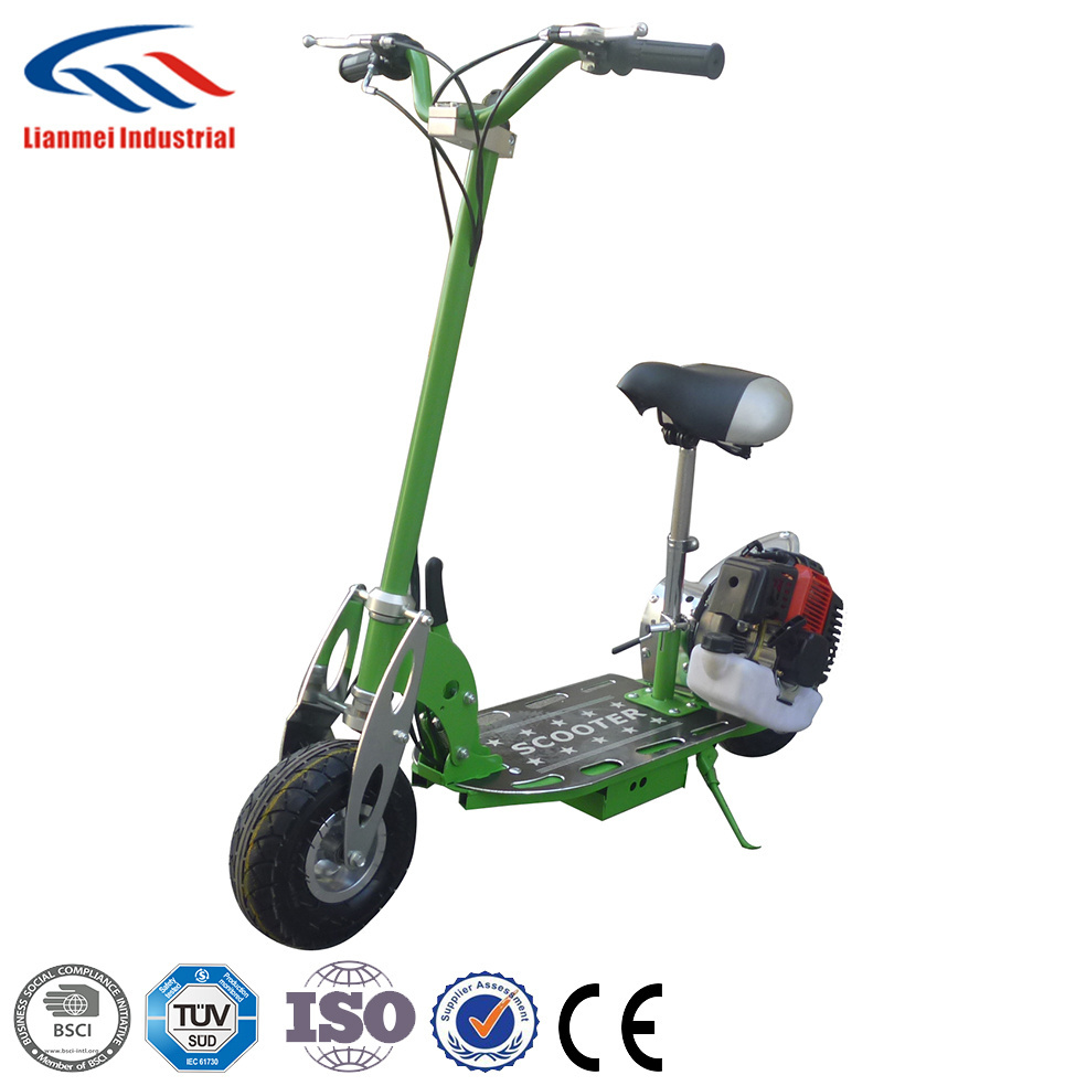 Hot sell 49cc 2 Stroke gasoline scooter 2000Wgas scooter with one seat