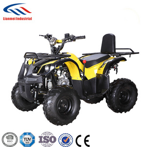 4 wheeler 4Stroke Air Cooled tires Mini Quad 4x4 ATV 110CC ATV