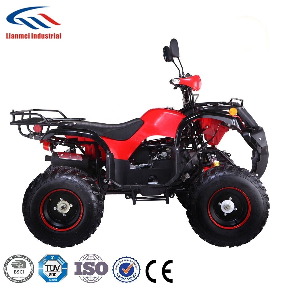 Adults 4 wheeler ATV gasoline 4 stroke engine 125cc quad bike ATV