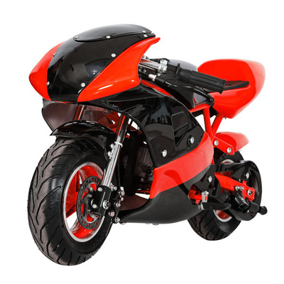 Petrol mini motorcycle mini pocket bike 49cc two stroke motorcycle racing pocket bike 49cc