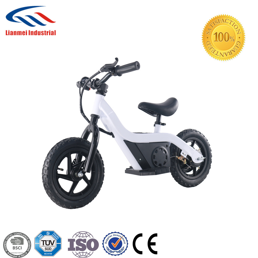 12/14/16 inch two wheels 100w power bike electric mini kids balance bike with electric