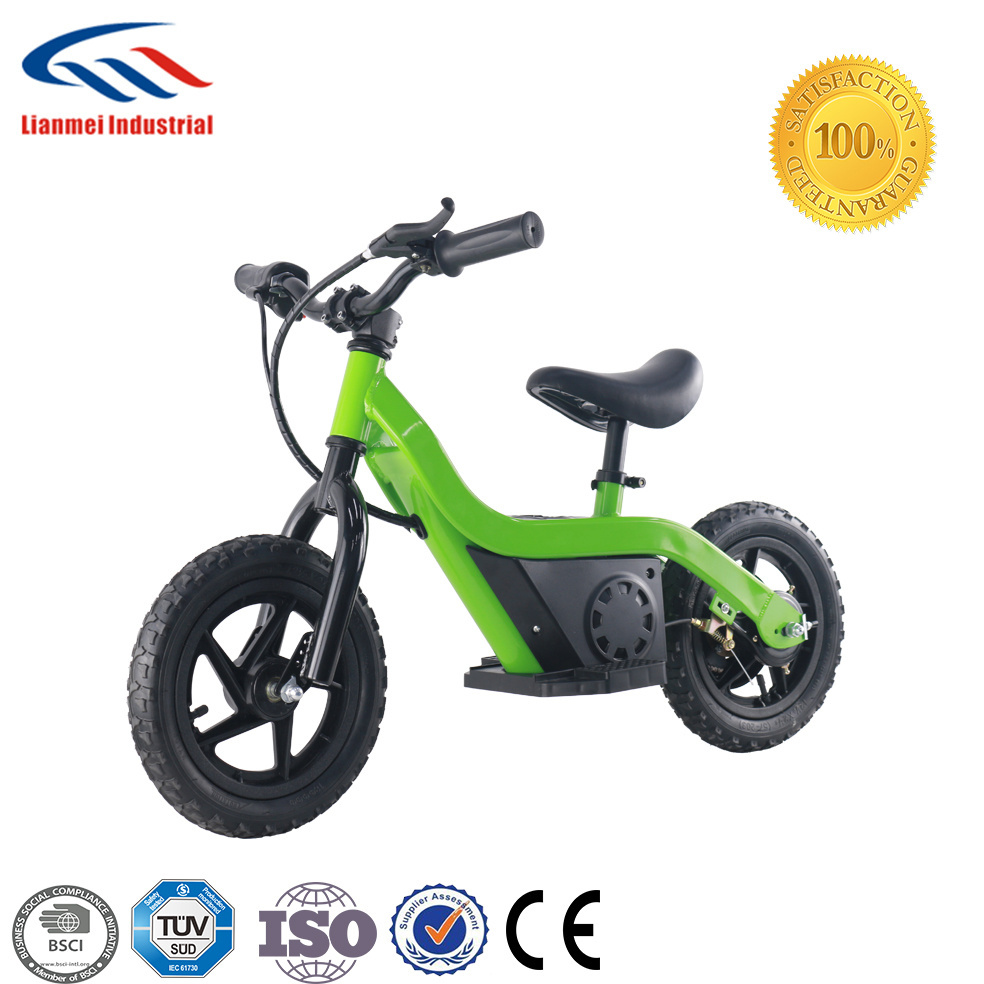 12/14/16 inch two wheels 100w power bike electric mini kids balance bike with electric