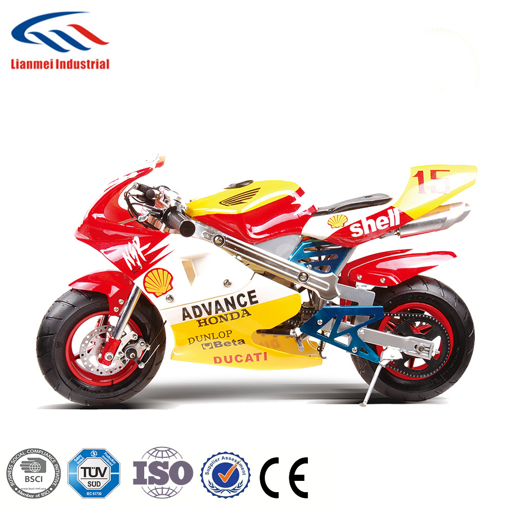 49cc two stroke baby bike ,mini moto for chain driver