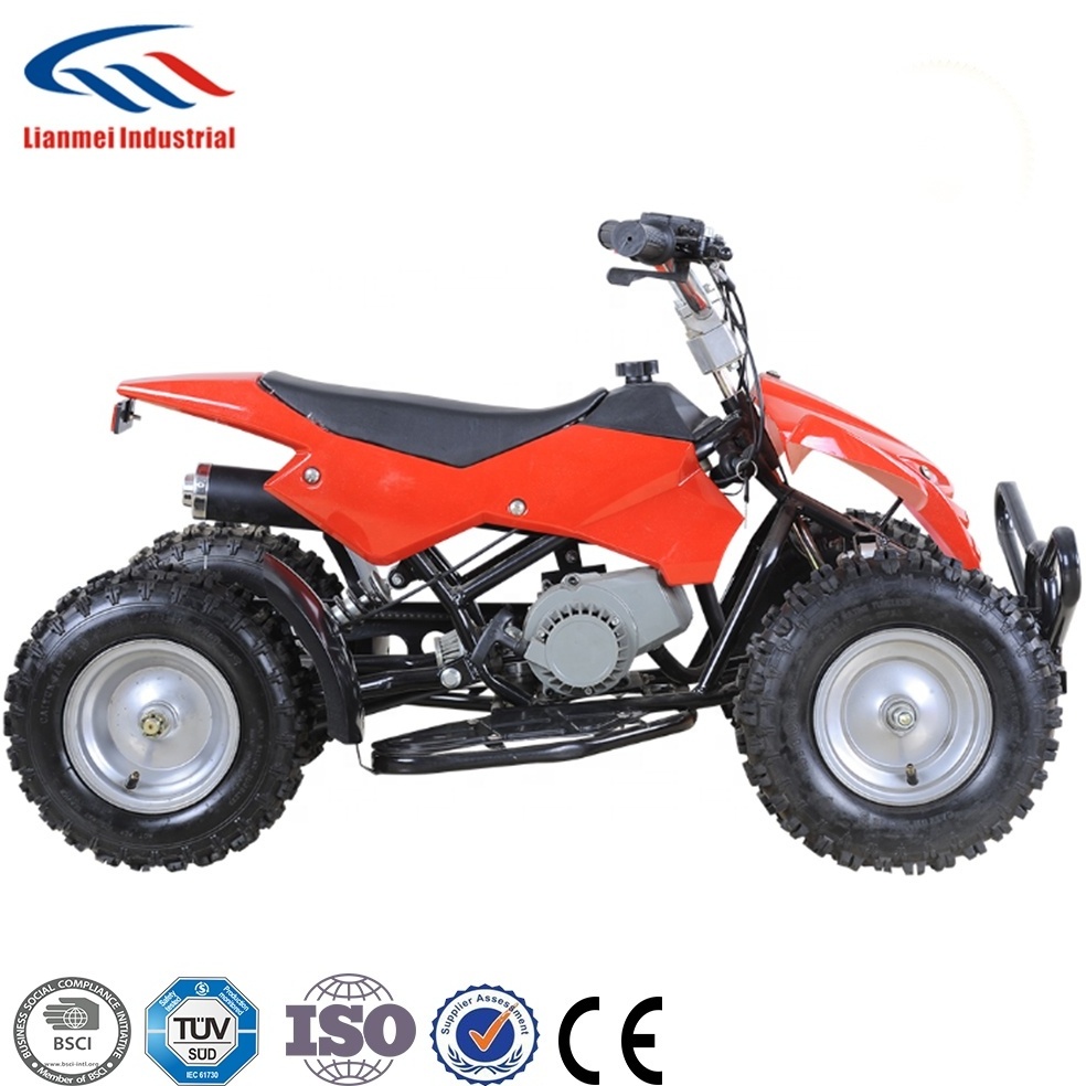 Popular cheap chinese atv quad 49cc quad bike 2 stroke four wheeler mini moto 49cc automatic atv