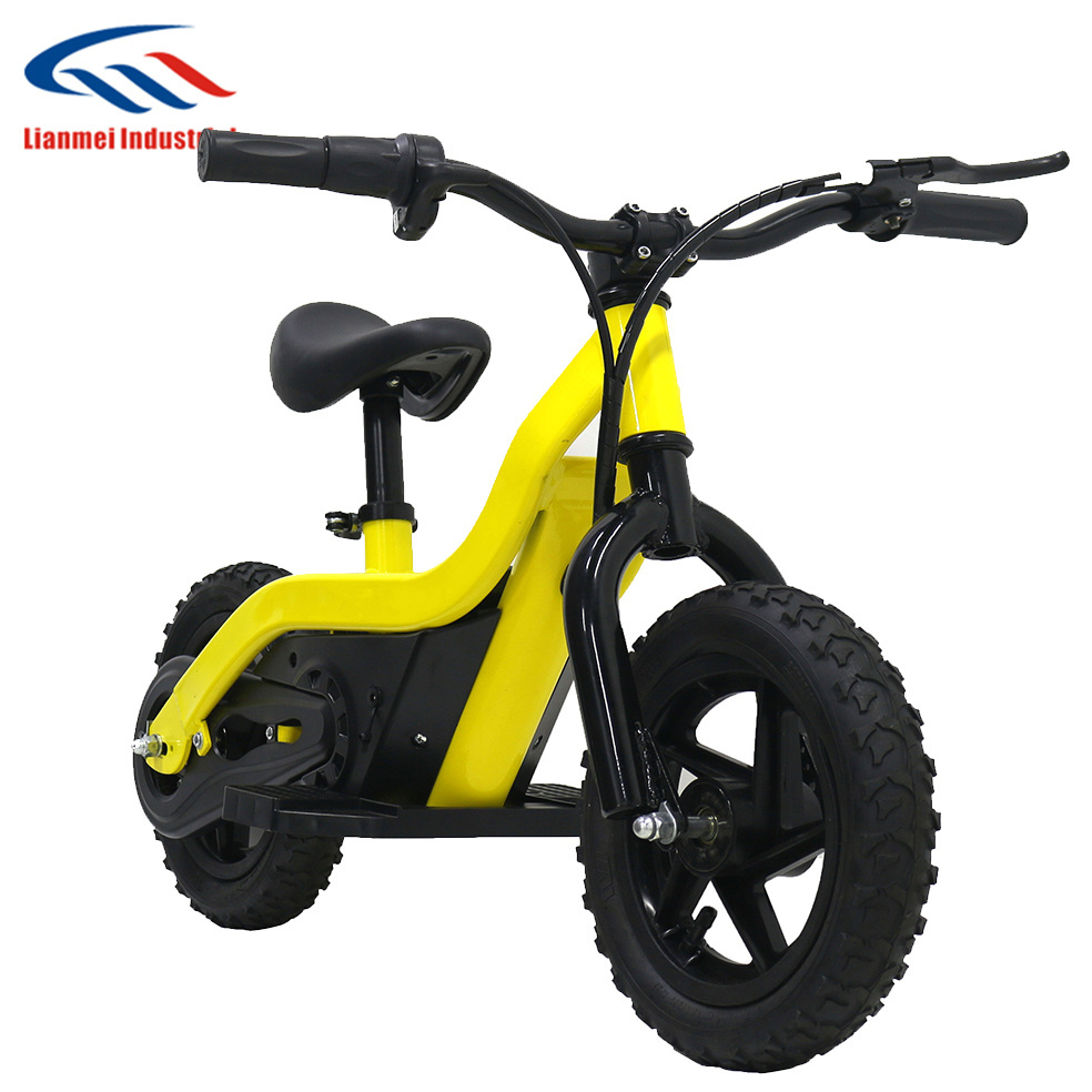 kids electric riding toys 2 wheel removable battery balance bike