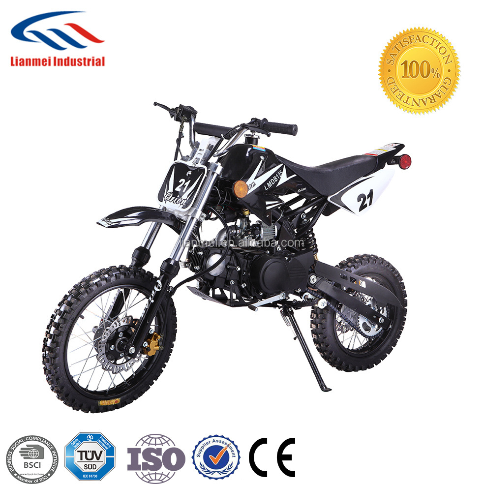 125cc dirt bikes/pit bike wit big size tyre for sale cheap with CE/EPA LMDB-125