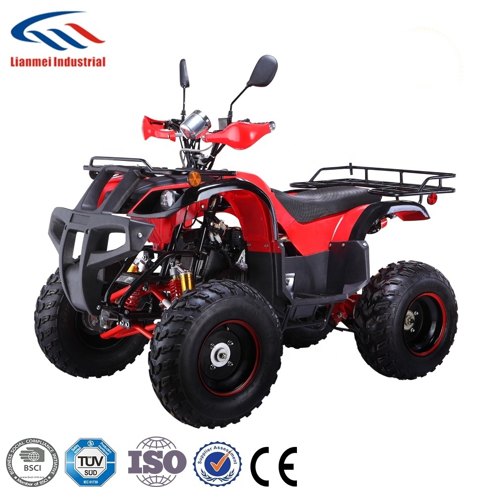 Adults 4 wheeler ATV gasoline 4 stroke engine 125cc quad bike ATV