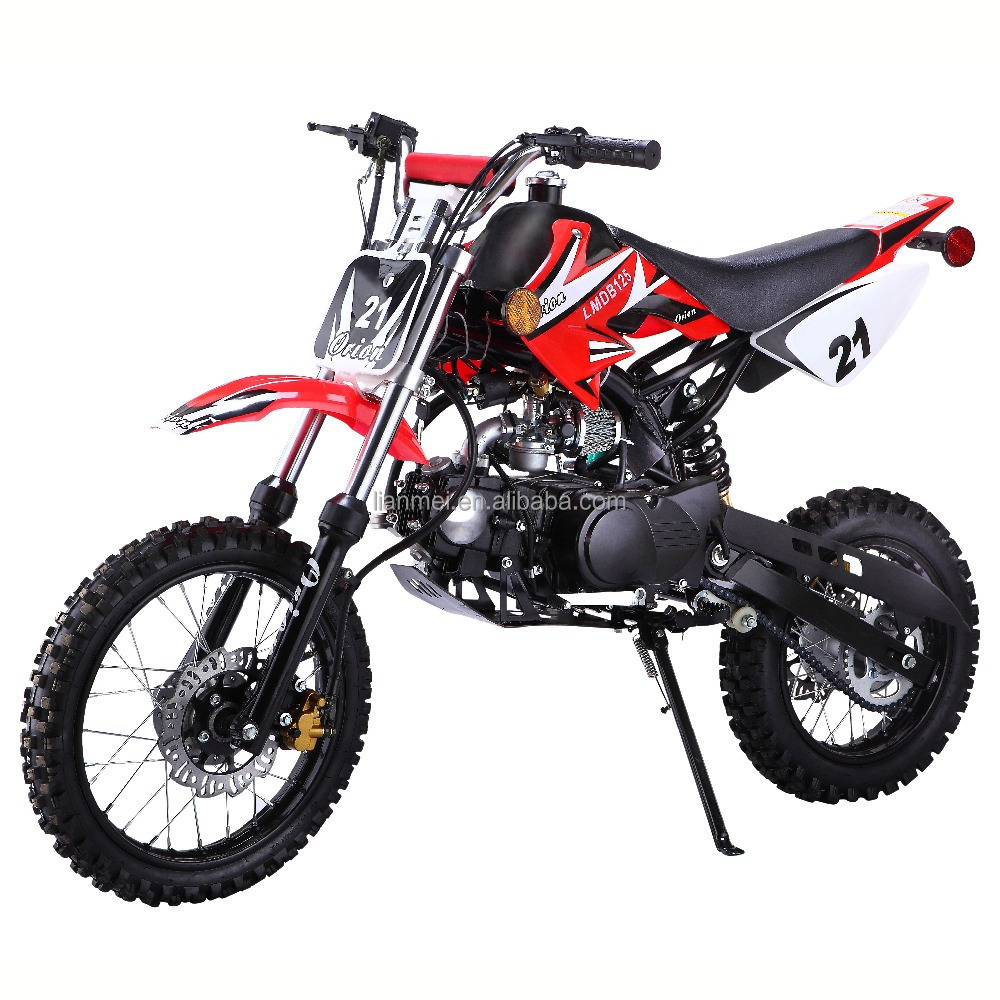 wholesale 125cc 4 stroke dirt bike for sale with big wheel