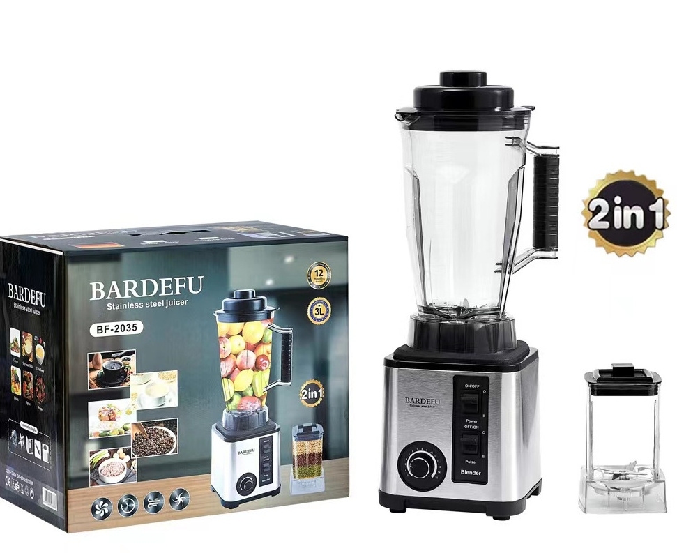 BF-2035 Commercial Mixer Smoothie Juicer Food Processor Multifunctional Silver Crest Blender 8000w Kitchen Appliances Heavy Duty