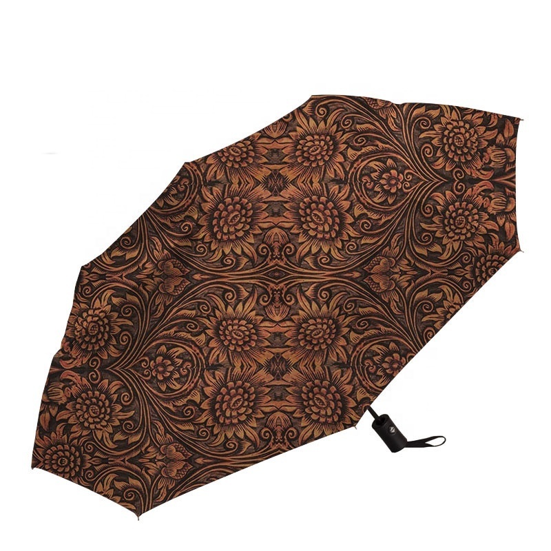 Retro Sunflower Colorful Flowers Umbrella For Daily Use