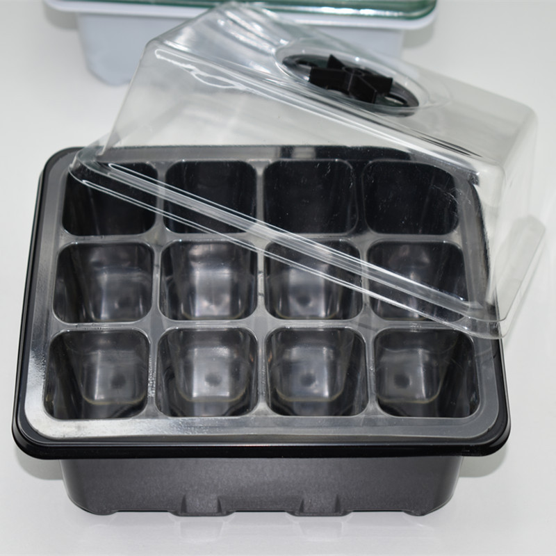 Wholesale Plastic Plug Nursery Planting Tray 12 Holes Mini Seed Starting Tray