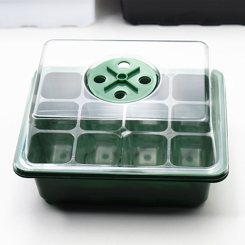 Wholesale Plastic Plug Nursery Planting Tray 12 Holes Mini Seed Starting Tray