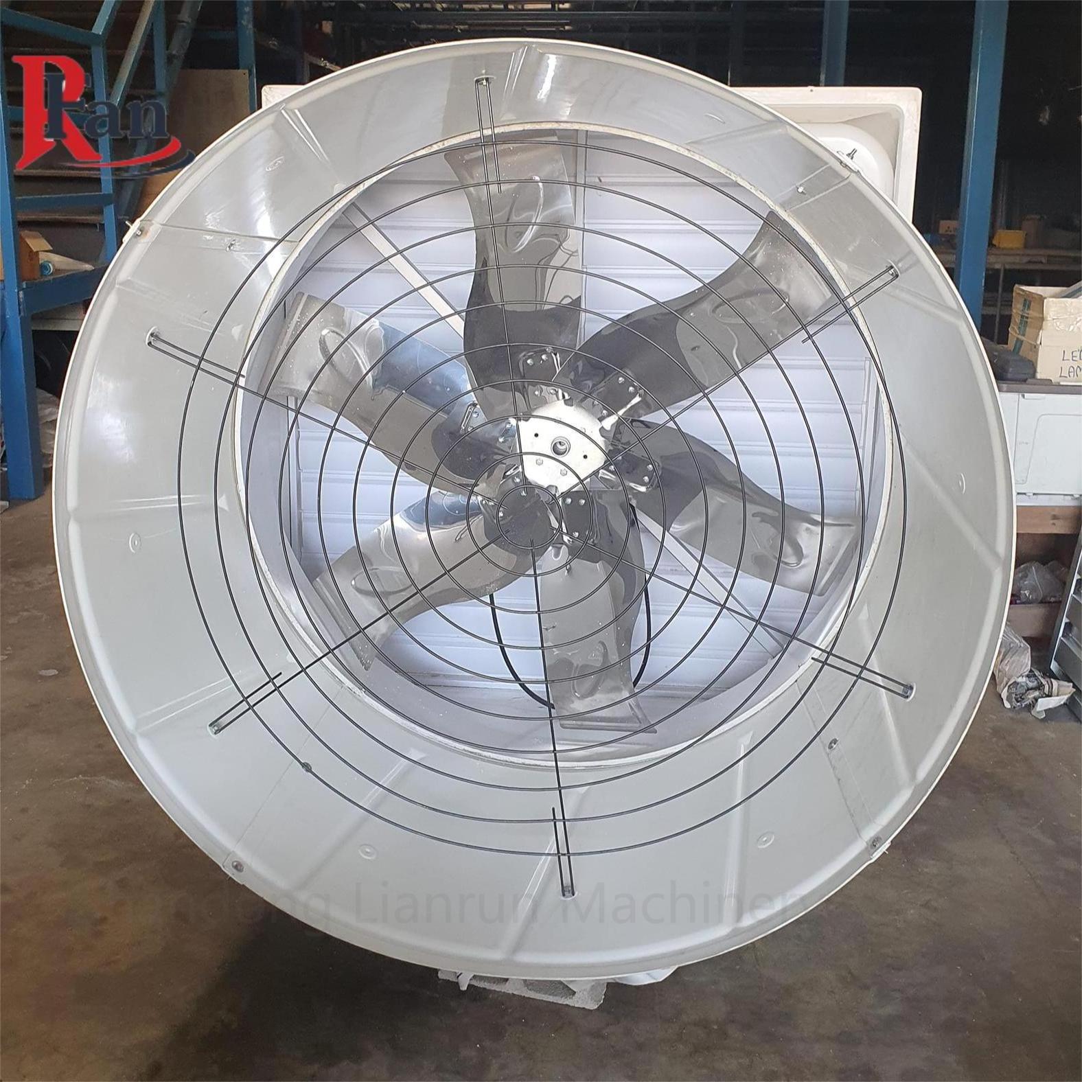 Wholesale powerful industrial Fiberglass frp fiber glass negative pressure exhaust Cone axial fiberglass ventilation cooling fan