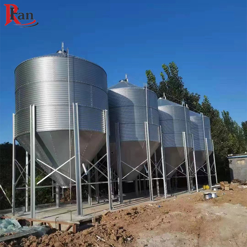 Farm Storage Corn Silo for Sale Rice Grain Steel Philippines Thailand Indonesia Key Africa Training Nigeria HEN Building