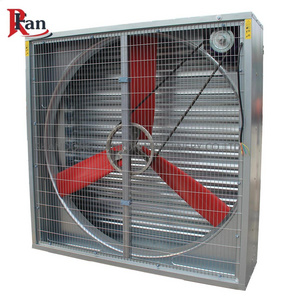 three nylon blades belt model Square box industrial ventilation  wall mounted centrifugal exhaust fan