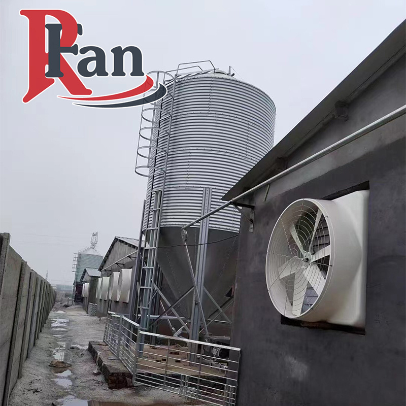 Poultry Farm Use Automatic Chicken Feed Pellet Silo Steel Hopper Silo for Sale