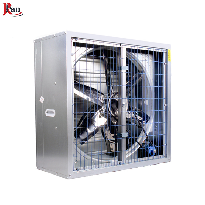 Automatic poultry farm Exhaust Fan Cooling Fan heavy hammer exhaust Fan For Greenhouse Circulating