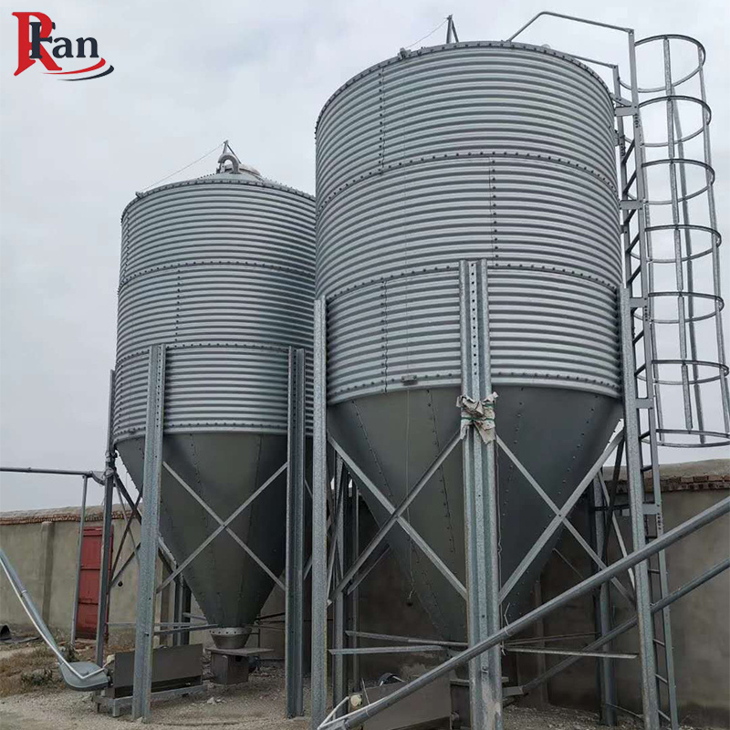 Feed Grain Storage Silo Hopper Rice Silo Small Grain Bin for Sale