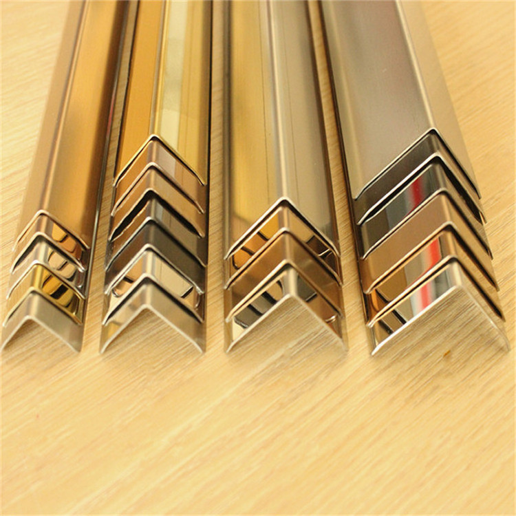 LC TT Payment corner protector gold tile trim stainless steel movement joint tile trim