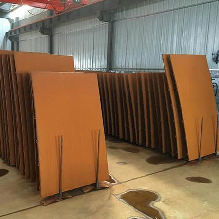 LC TT payment 10ft corten steel container corten steel pond gates plate