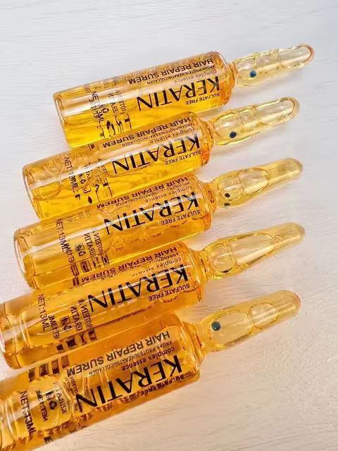 Nourishing scalp care oil oem anti loss hair treatment organic protein keratin ampoules injection for hair