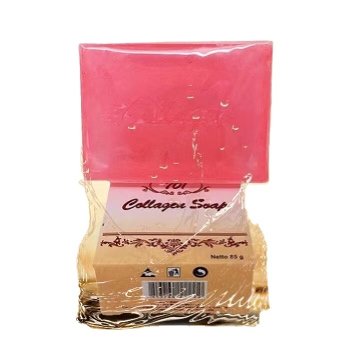 Natural Collagen Facial Soap 701 Whitening Made With 100%Pure Collagen Vitamin E Oil Control Moisturizing Collagen Beauty Soap