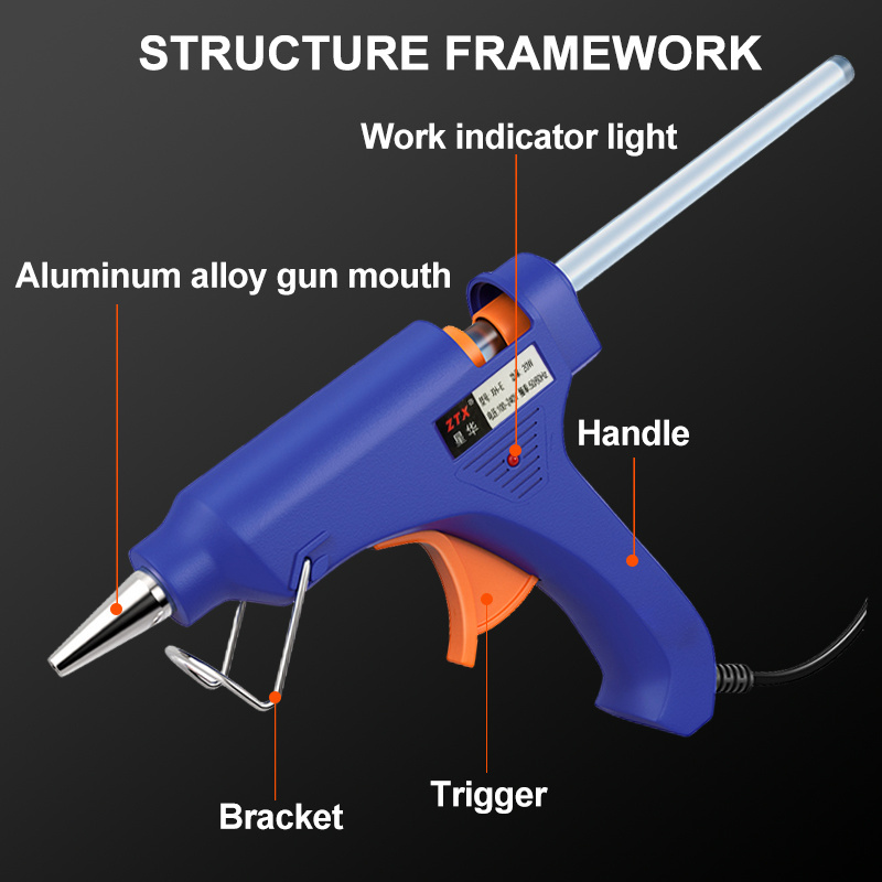 E20W 220v hot melt glue gun handmade glue gun for handmade DIY beauty sewing gun