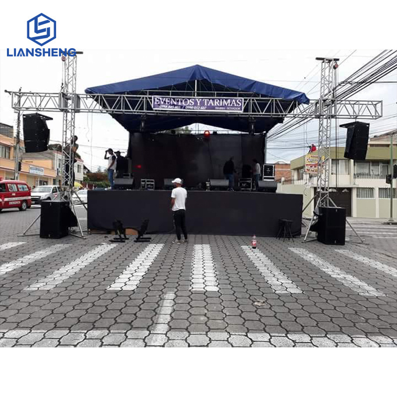 runway stage Truss Structure speaker truss Tower line array stand lift tower backdrop