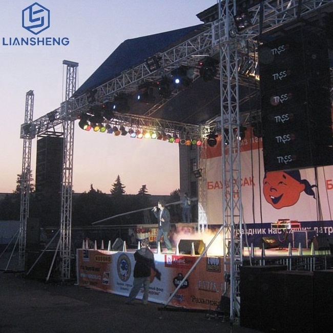 Factory Supply Truss Price Event Aluminum Truss System Audio Speaker LED Concert Ladder Beam Event Stage Podium