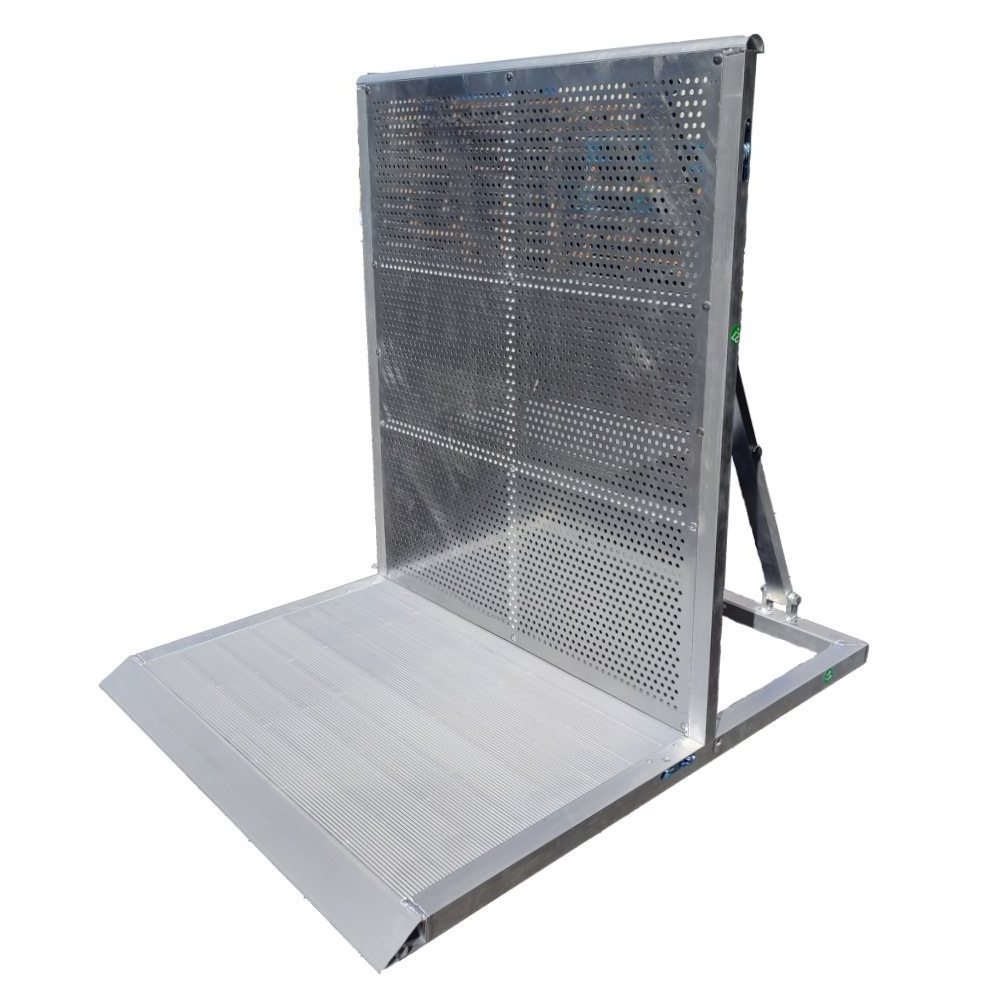 Aluminum Stage Barrier Crowd Control Barrier Mojo Folding Stage Barricade Concert Barrier