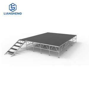 Professional Performance Event Concert 4*4ft Stage Platform for outdoor indoor event concert stage platform