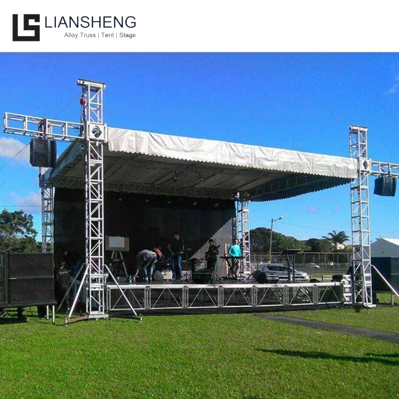 Backdrop Truss New Design Concert Aluminum Arc- roof Truss Aluminum Stand Outdoor Event Stage Speaker Lift