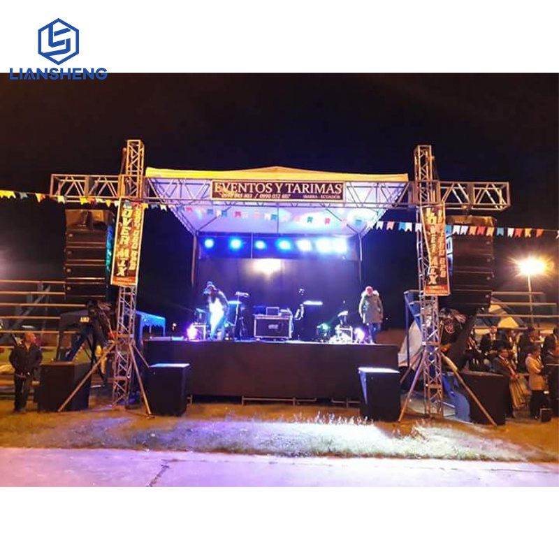 runway stage Truss Structure speaker truss Tower line array stand lift tower backdrop