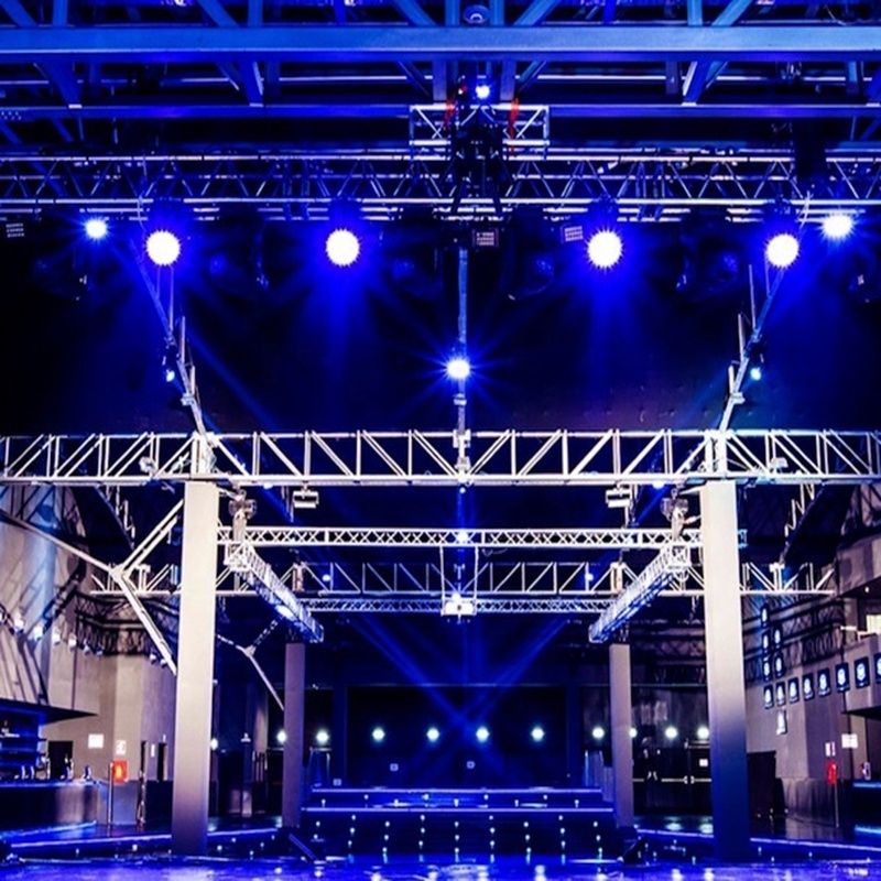 Outdoor Aluminum Dj Led  Lighting  Speaker Array Display Truss Tower for Concert Bar Event Shown