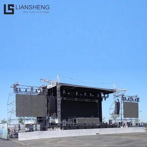 Hot Sale Outdoor Concert Stage Podium Display aluminum dj Truss Lifting System Display Truss