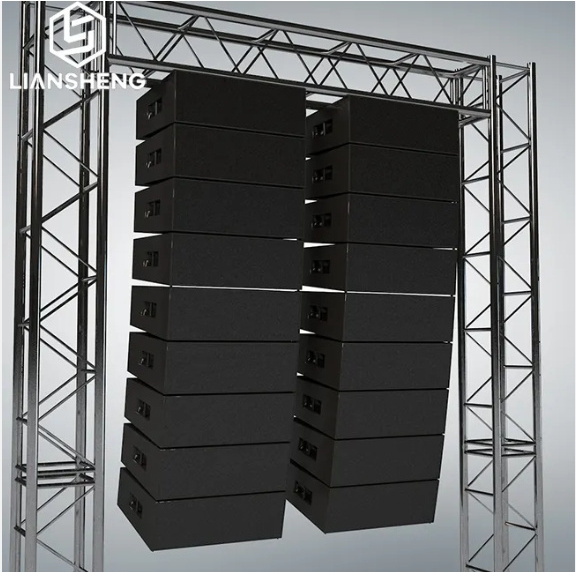 High Quality Line Array Speaker Aluminum Truss Stage Tower Spigot Truss With Base