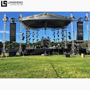 Concert Audio LED Screen Lighting Truss Aluminum Truss Displays Outdoor Event Podium Stage PlatformFor Sale