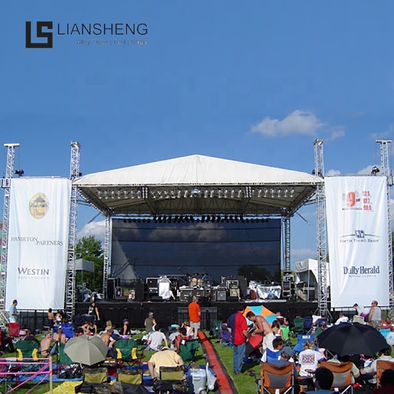 Factory Supply Truss Price Event Aluminum Truss System Audio Speaker LED Concert Ladder Beam Event Stage Podium