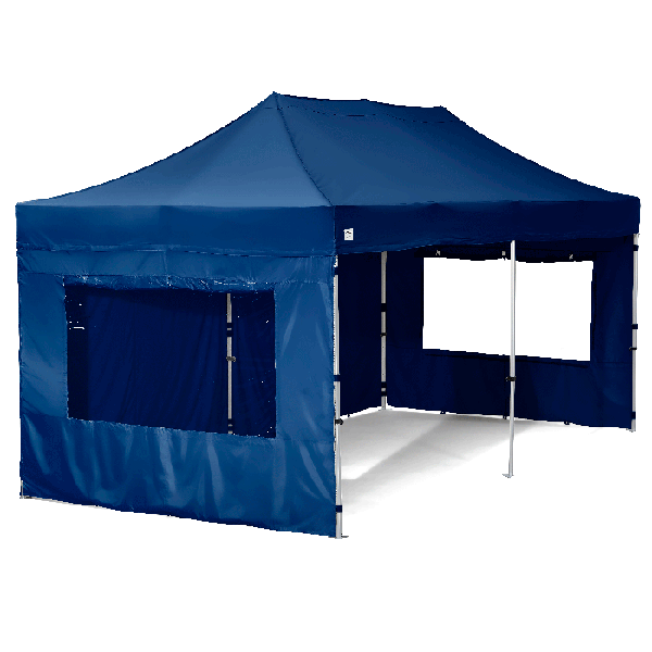 3X6M Aluminum Frame Solid Trade Show Tent  With Window Sidewalls Hot Sale Gazebo Tent