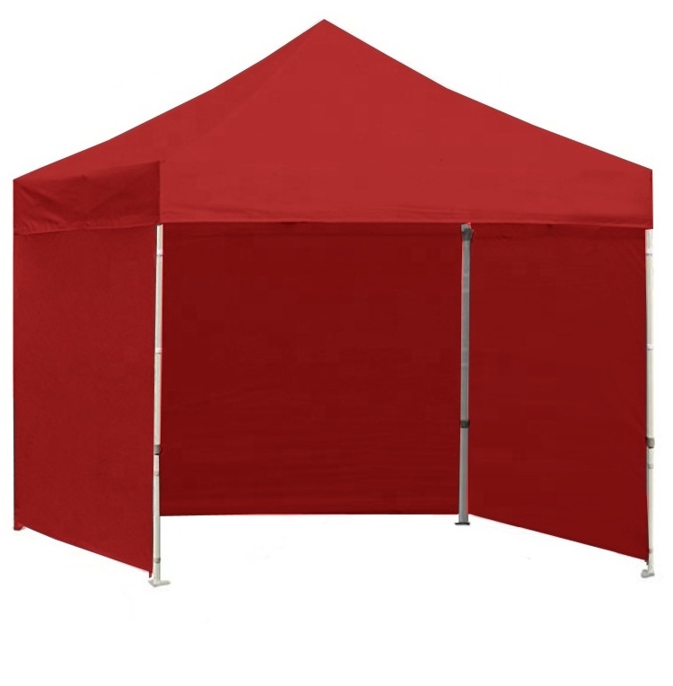 Hot Sale Solid Aluminum Outdoor Folding Gazebo Tent Canopy With Full Sidewalls