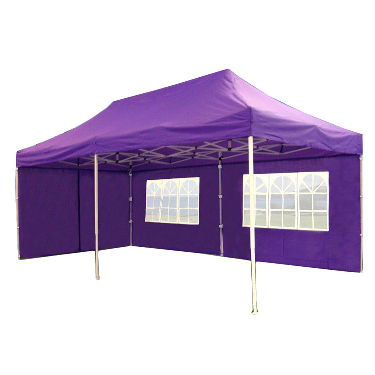 Waterproof & Fireproof Booth Tent Easy Setup With Walls Trade Show Canopy Tent 3x3M/3Mx6M/4Mx8M