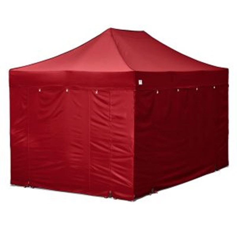 3x4.5M Aluminum Frame Folding Tent With PVC Windows Sidewalls 10x15 FT Pop Up Folding Tent