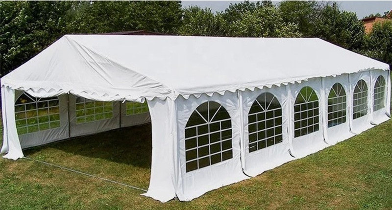 20' x 40' Upgraded Galvanized Heavy Duty PVC Party Tent Canopy Shelter with Removable Window Walls PVC Wedding Tent