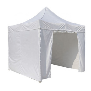 3x3m Fireproof Canopy Tent With Full Walls Outdoor Folding Tent With Rolling Door